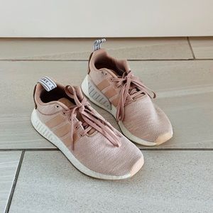Adidas running shoes blush NMD